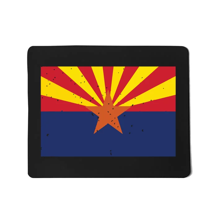 State Flag Tees Vintage Arizona Az State Flag Mousepad