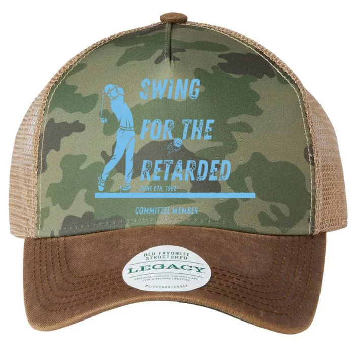 Swing For The Retarded June 6th 1982 Golf Legacy Tie Dye Trucker Hat