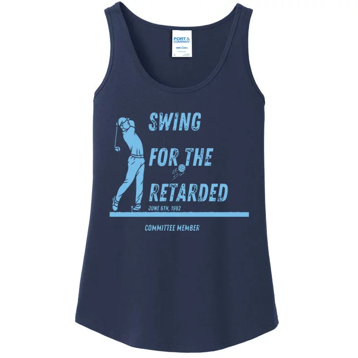 Swing For The Retarded June 6th 1982 Golf Ladies Essential Tank