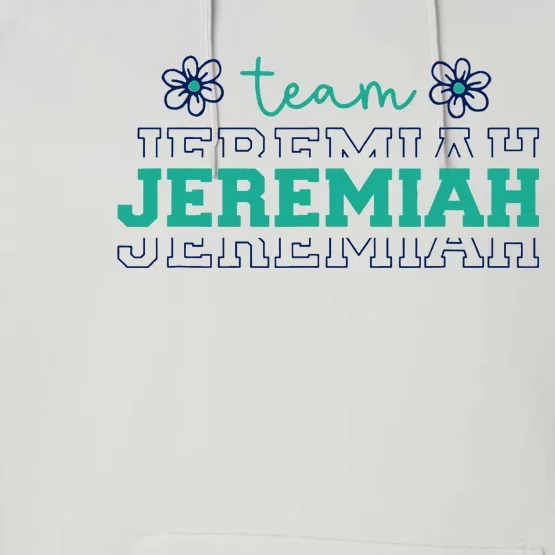 Summer Floral Team Jeremiah Performance Fleece Hoodie