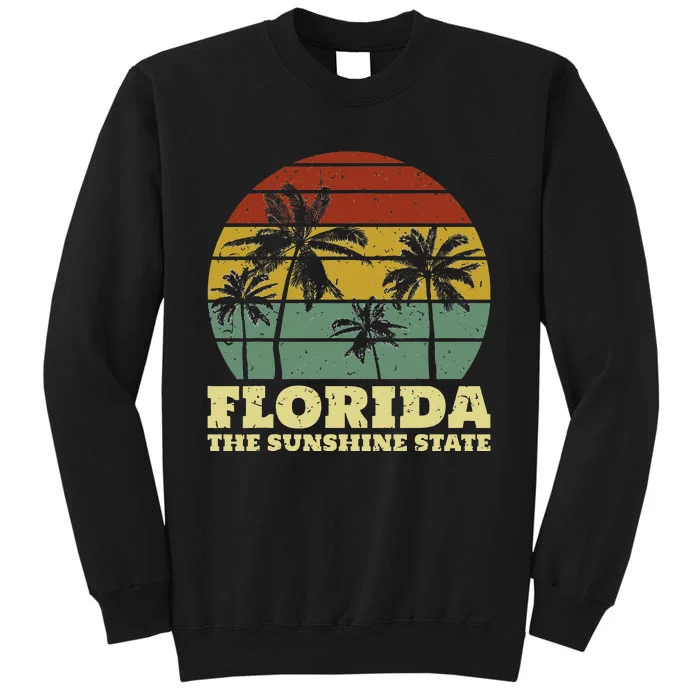 Summer Florida The Sunshine State Surf Style Sweatshirt