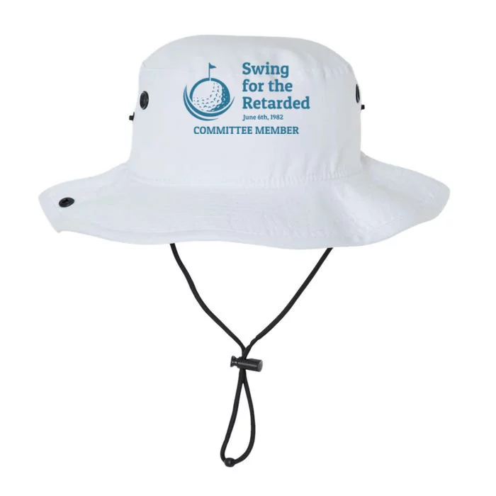 Swing For The Retarded Golf Ball Golf Legacy Cool Fit Booney Bucket Hat