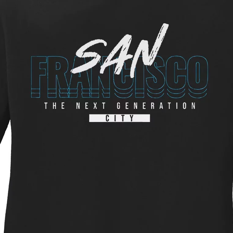 San Francisco The Next Generation City Ladies Long Sleeve Shirt