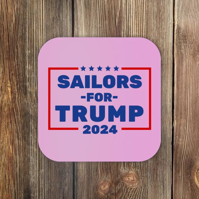 Sailors For Trump 2024 Coaster