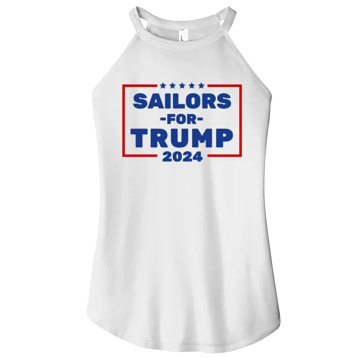 Sailors For Trump 2024 Women’s Perfect Tri Rocker Tank