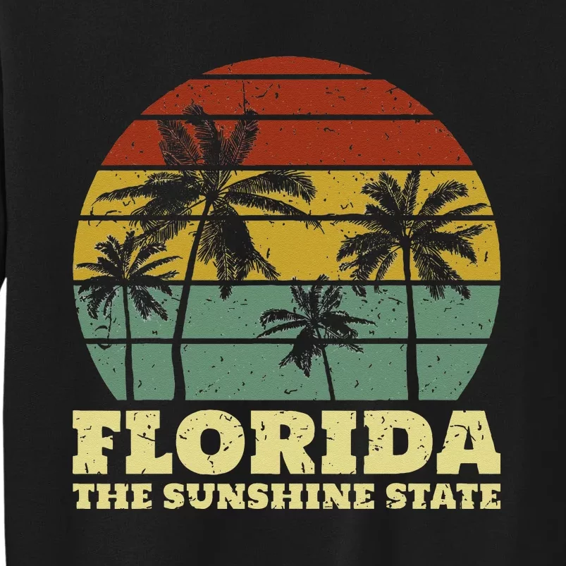 Summer Florida The Sunshine State Surf Style Sweatshirt