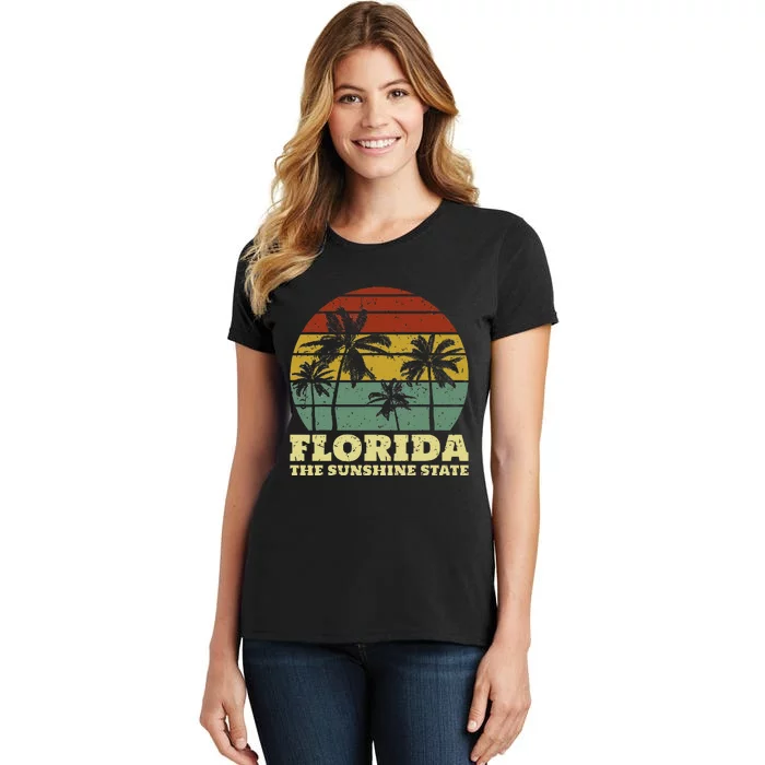 Summer Florida The Sunshine State Surf Style Women's T-Shirt