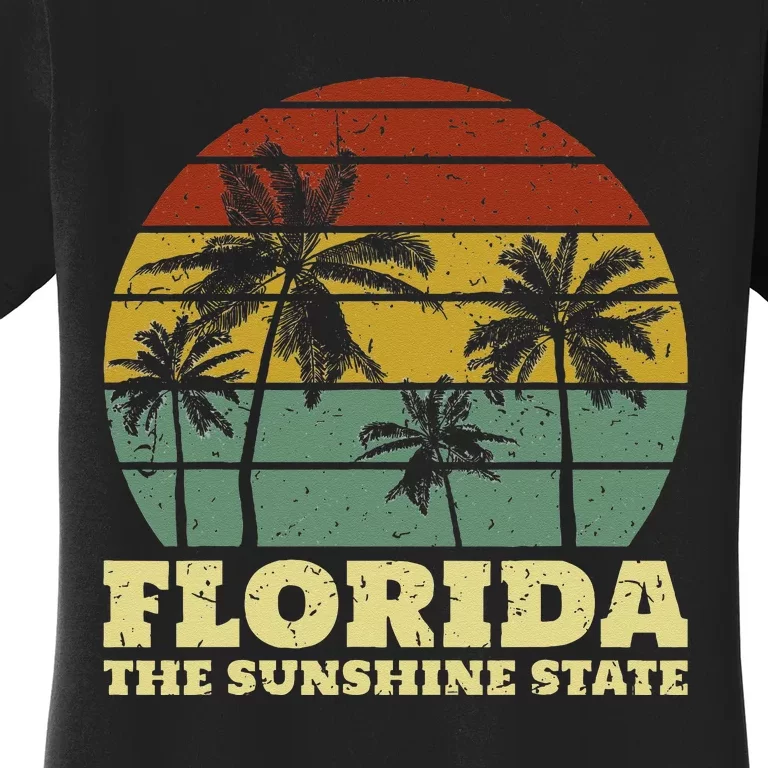 Summer Florida The Sunshine State Surf Style Women's T-Shirt