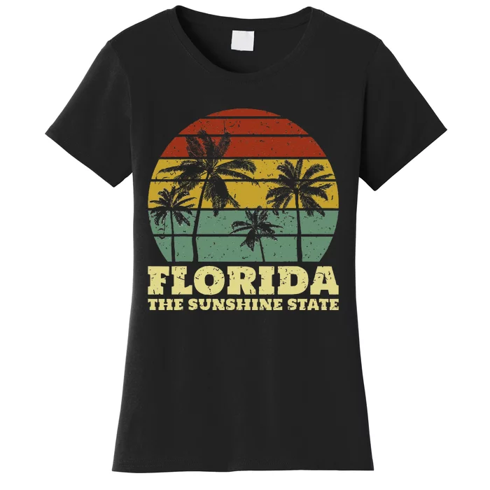 Summer Florida The Sunshine State Surf Style Women's T-Shirt