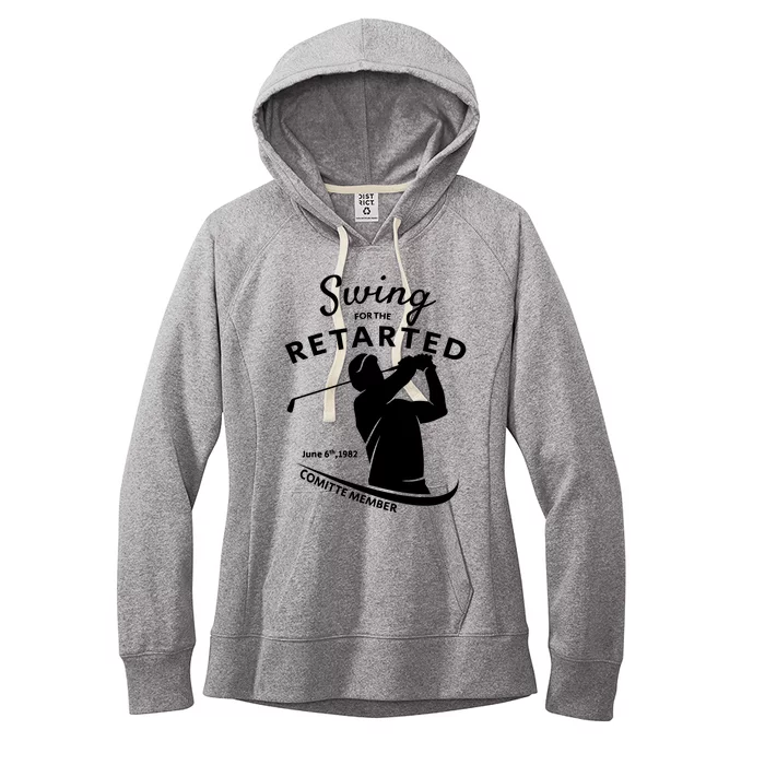 Swing For The Retarded June 6th 1982 Committee Member Women's Fleece Hoodie