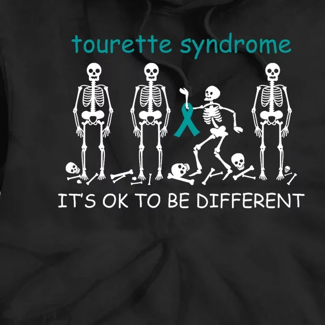 Support For Tourette Syndrome Tie Dye Hoodie