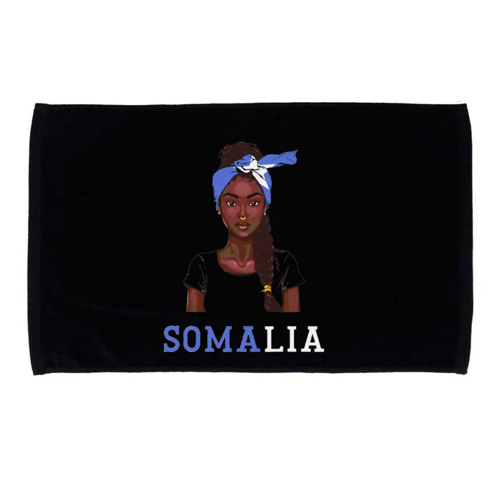 Somalian Flag Uniform Souvenirs Products Woman Somalia Microfiber Hand Towel