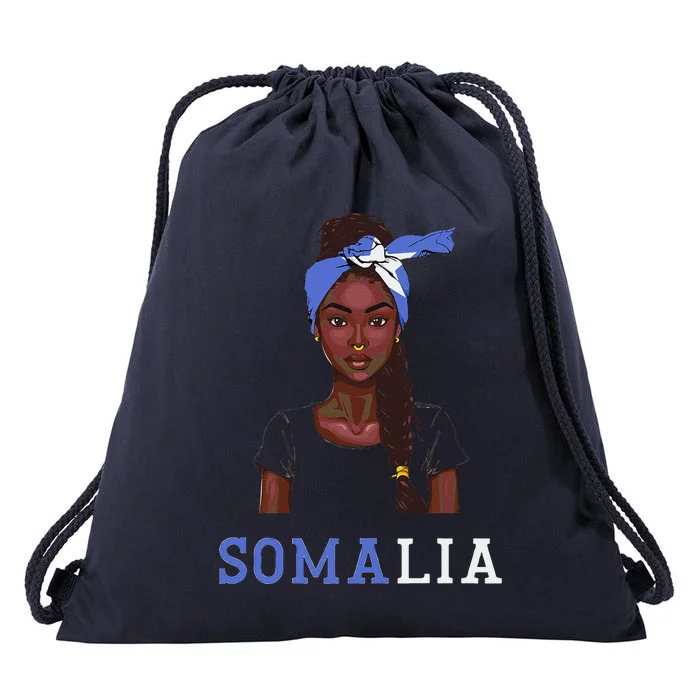 Somalian Flag Uniform Souvenirs Products Woman Somalia Drawstring Bag