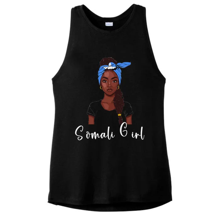 Somalian Flag Uniform Souvenirs Products Woman Somalia Ladies Tri-Blend Wicking Tank