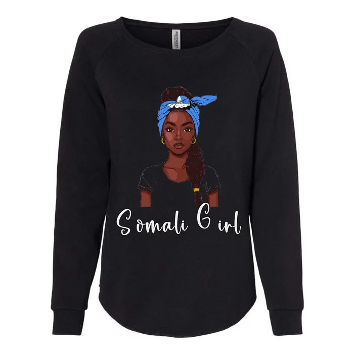 Somalian Flag Uniform Souvenirs Products Woman Somalia Womens California Wash Sweatshirt