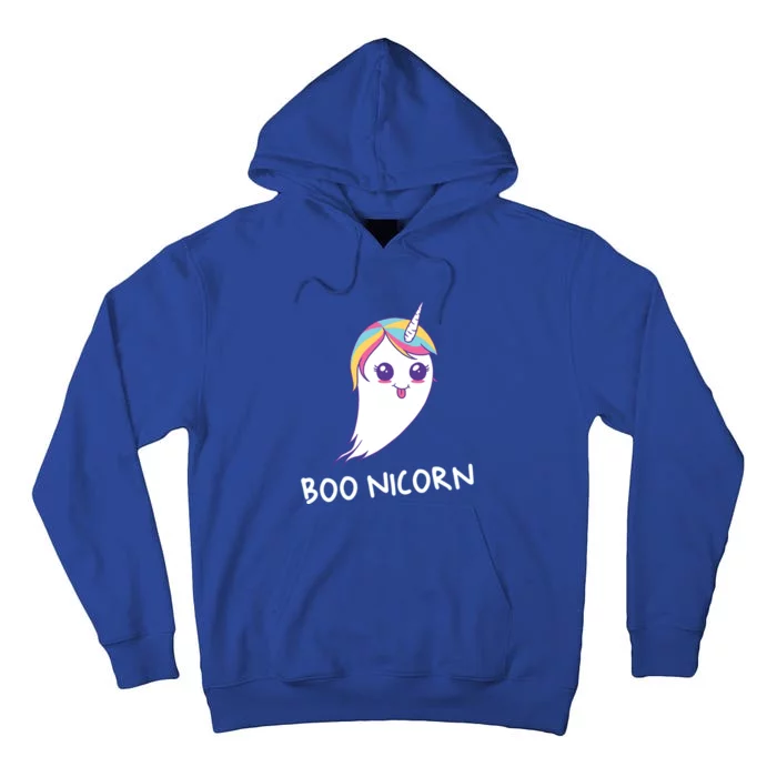 Scary Funny Unicorn Boonicorn Ghost Halloween Costume Gift Tall Hoodie