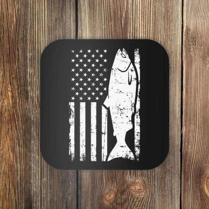 Salmon Fishing USA Coaster