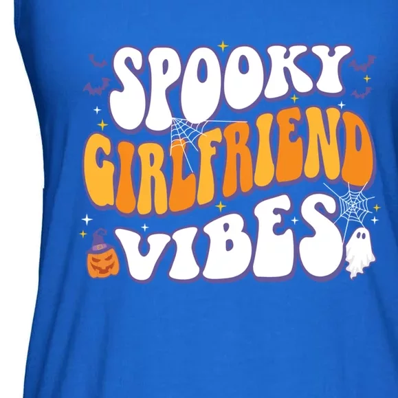 Spooky Friend Vibes Halloween Gift Ladies Essential Flowy Tank