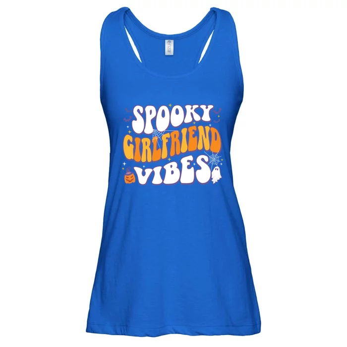 Spooky Friend Vibes Halloween Gift Ladies Essential Flowy Tank