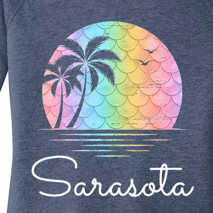 Sarasota Florida Vacation Family Beach Group Women's Perfect Tri Tunic Long Sleeve Shirt