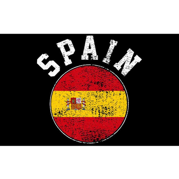 Spain Flag Vintage Bumper Sticker