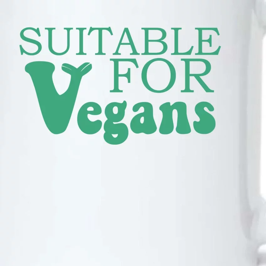 Suitable For Vegans Veganism Gift Plant Based Vegetarian Gift Black Color Changing Mug