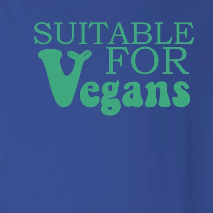 Suitable For Vegans Veganism Gift Plant Based Vegetarian Gift Toddler Long Sleeve Shirt