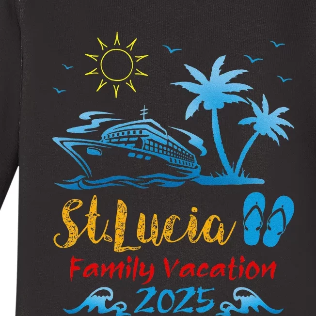 Souvenir Family Vacation Baby Long Sleeve Bodysuit