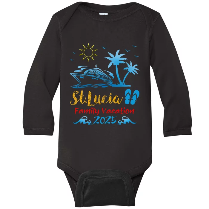 Souvenir Family Vacation Baby Long Sleeve Bodysuit