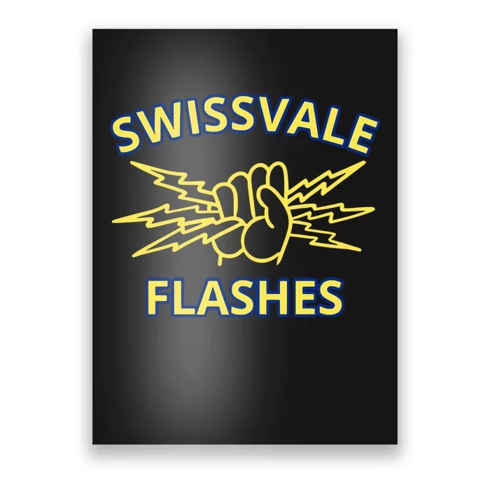 Swissvale Flashes Vintage Poster