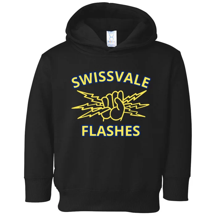 Swissvale Flashes Vintage Toddler Hoodie