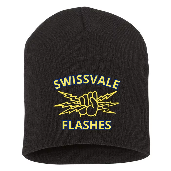 Swissvale Flashes Vintage Short Acrylic Beanie