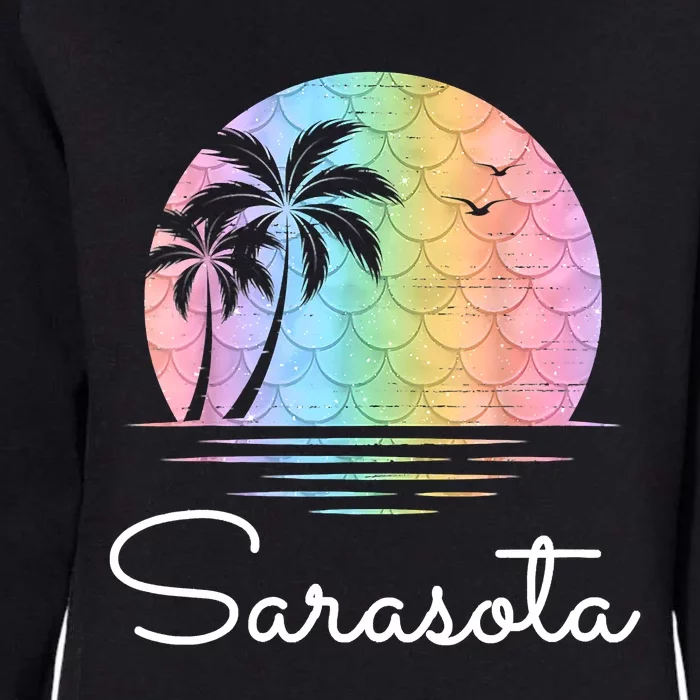 Sarasota Florida Vacation Family Beach Group Womens California Wash Sweatshirt