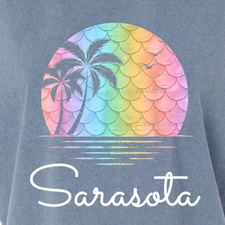 Sarasota Florida Vacation Family Beach Group Garment-Dyed Women's Muscle Tee