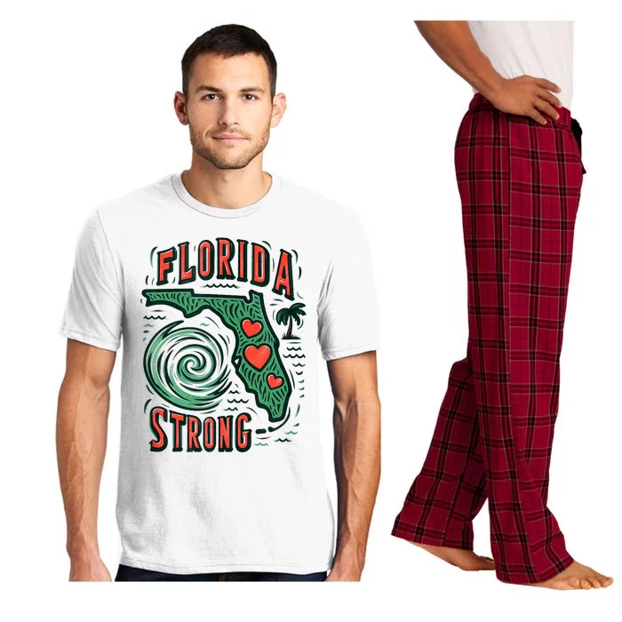 Support Florida Western Pray For Florida Strong Pajama Set