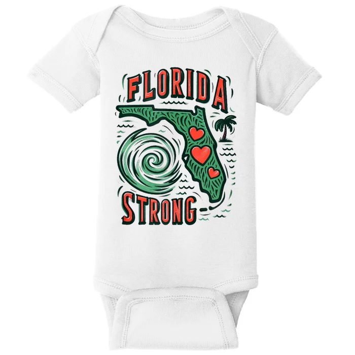 Support Florida Western Pray For Florida Strong Baby Bodysuit