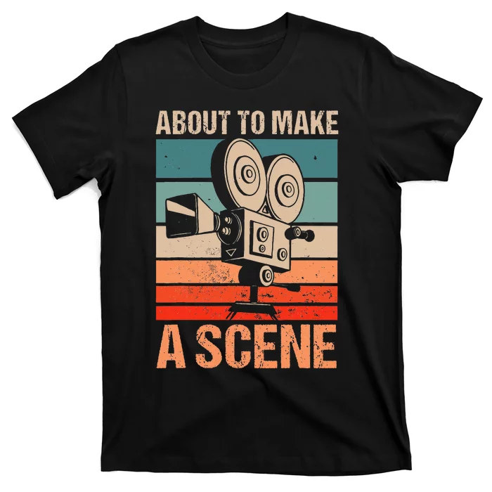 Short Film Writer Movie Maker Cinematographer Editor T-Shirt