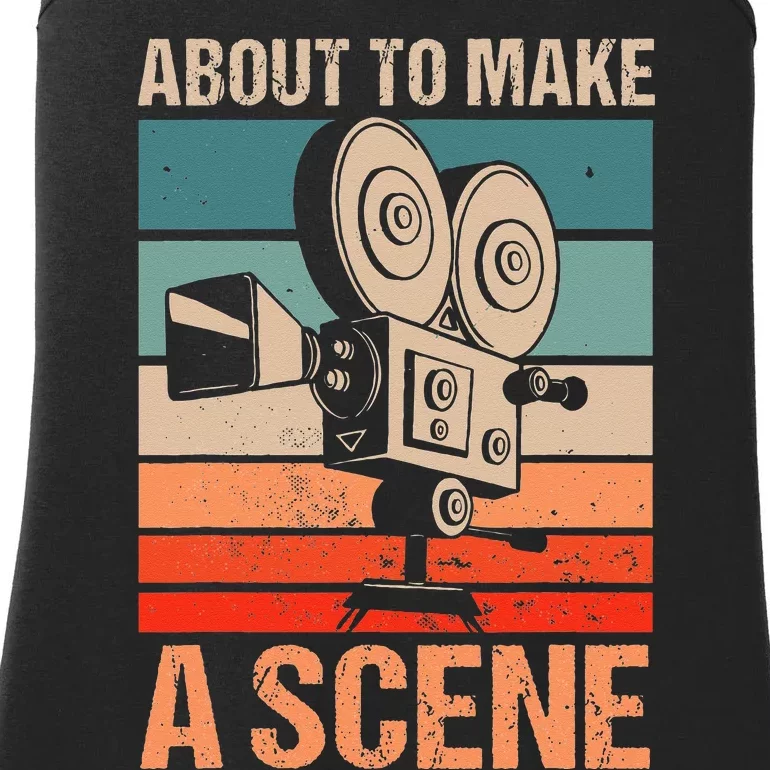 Short Film Writer Movie Maker Cinematographer Editor Ladies Essential Tank