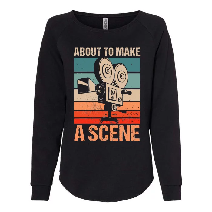 Short Film Writer Movie Maker Cinematographer Editor Womens California Wash Sweatshirt