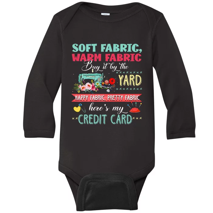 Soft Fabric Warm Fabric Buy It By The Yard Quilting Baby Long Sleeve Bodysuit