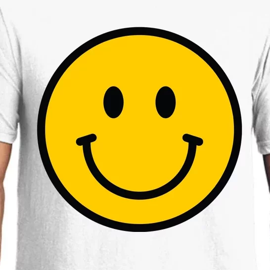 Smiling Face With Smiling Eyes Emoji Happy Face Pajama Set