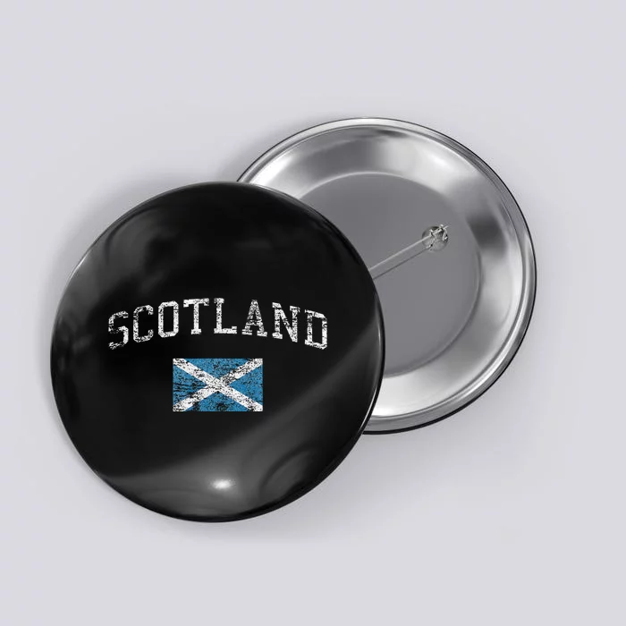 Scotland For Women Faded Scottish Flag Button