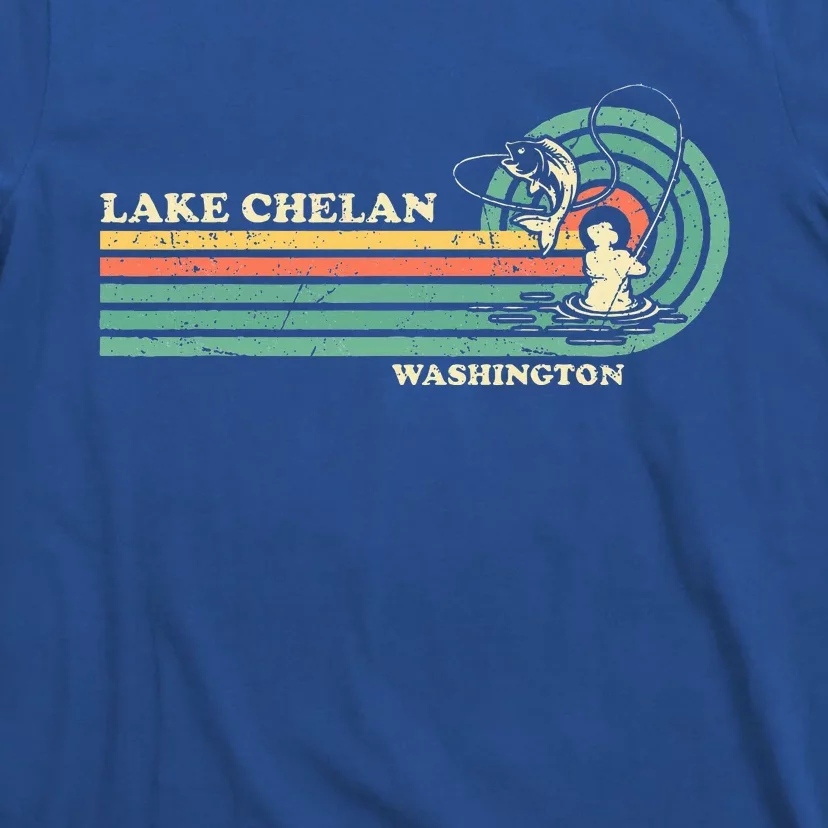 Summer Fishing Washington Chelan Lake T-Shirt