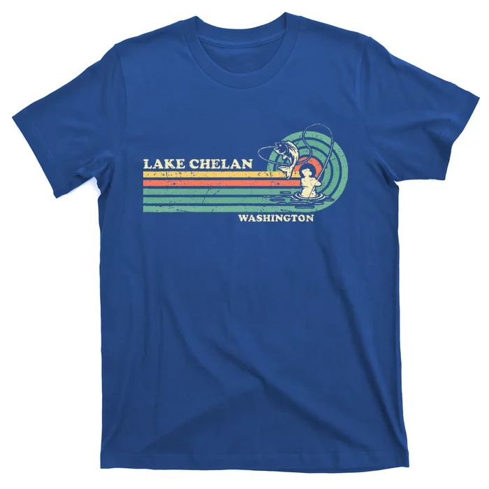 Summer Fishing Washington Chelan Lake T-Shirt