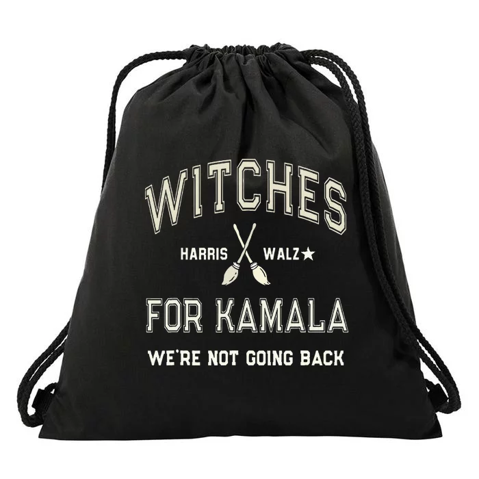 Scary Funny Witches For Kamala IM With Good Witch 1692 2024 Drawstring Bag