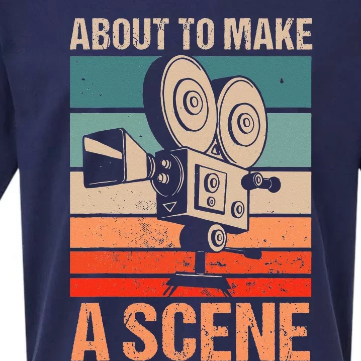 Short Film Writer Movie Maker Cinematographer Editor Sueded Cloud Jersey T-Shirt