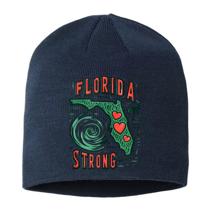 Support Florida Western Pray For Florida Strong 8 1/2in Sustainable Knit Beanie