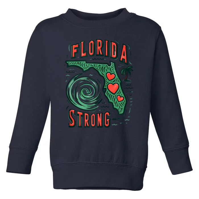 Support Florida Western Pray For Florida Strong Toddler Sweatshirt