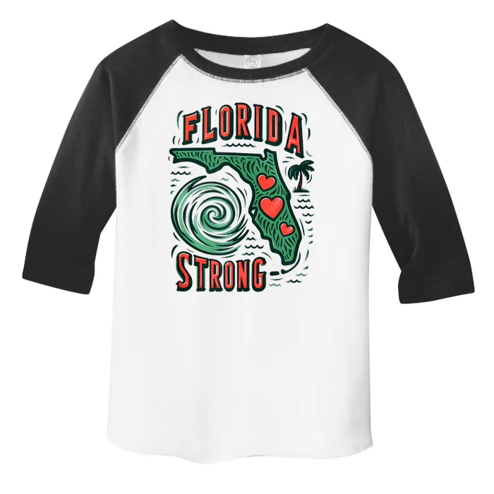 Support Florida Western Pray For Florida Strong Toddler Fine Jersey T-Shirt