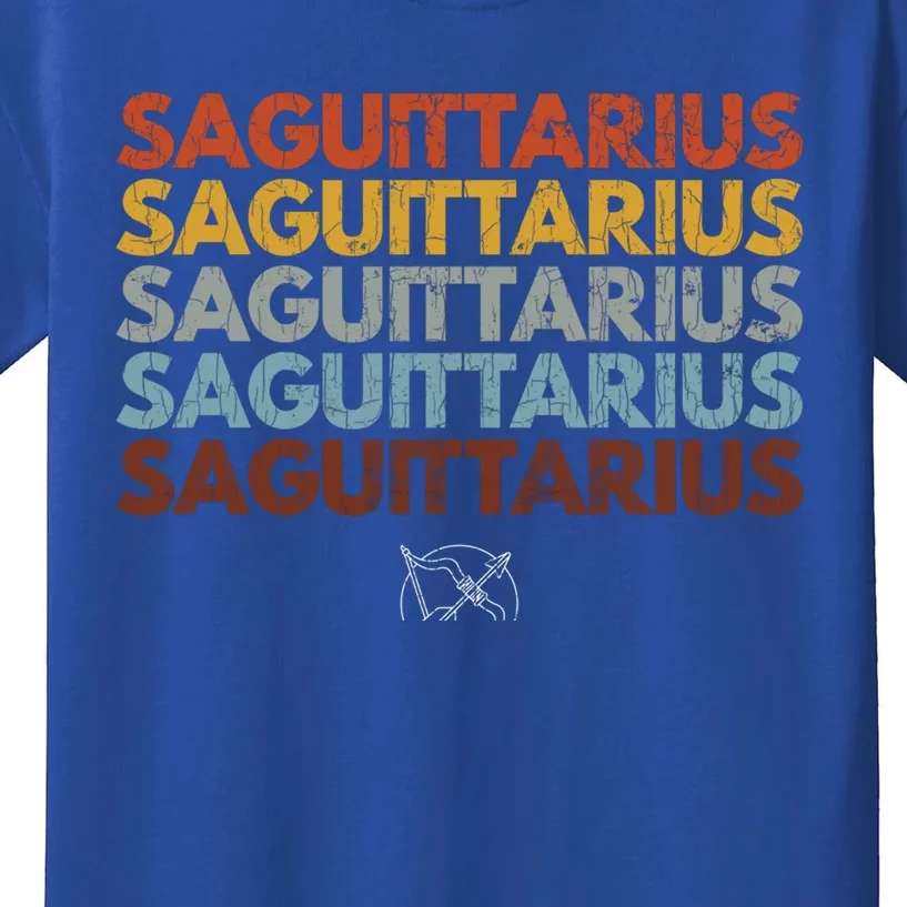 Sagittarius Funny Zodiac Graphic Meaningful Gift Kids T-Shirt